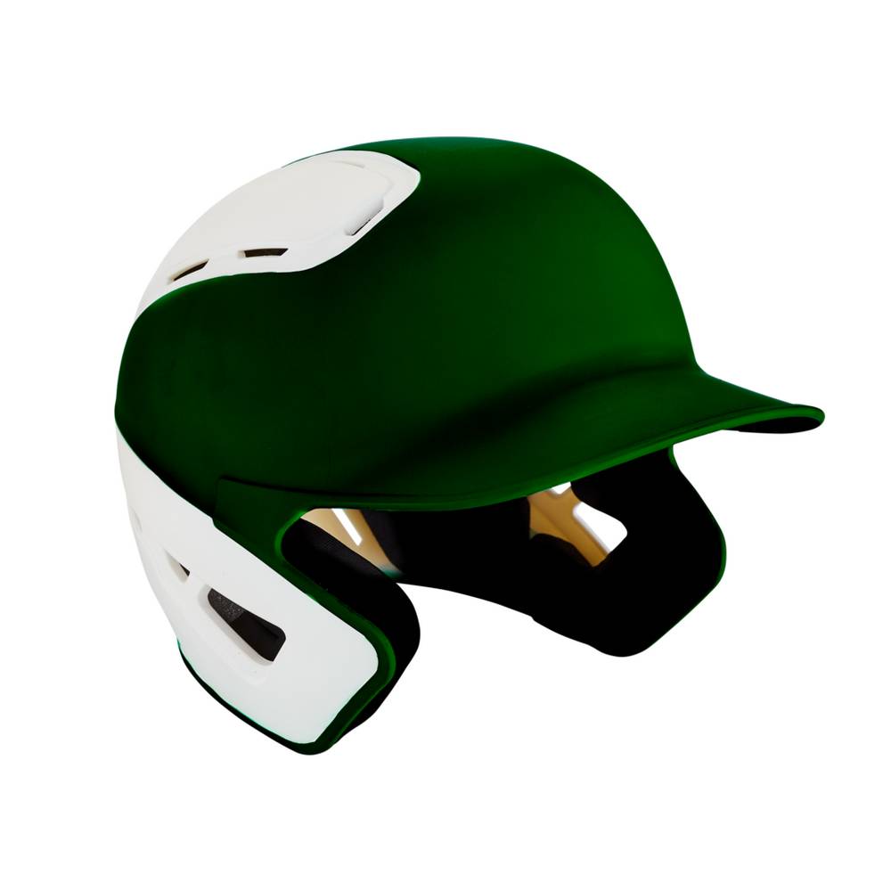 Casco Mizuno B6 Baseball Batting Hombre Verde/Blancas Baratas DRAS-10374